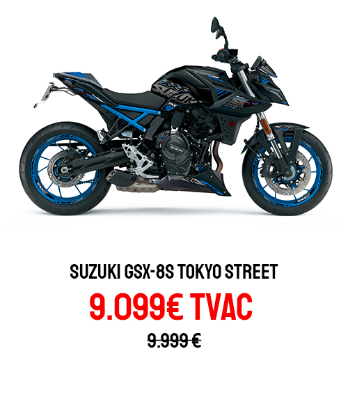 Suzuki GSX-8S Tokyo Street